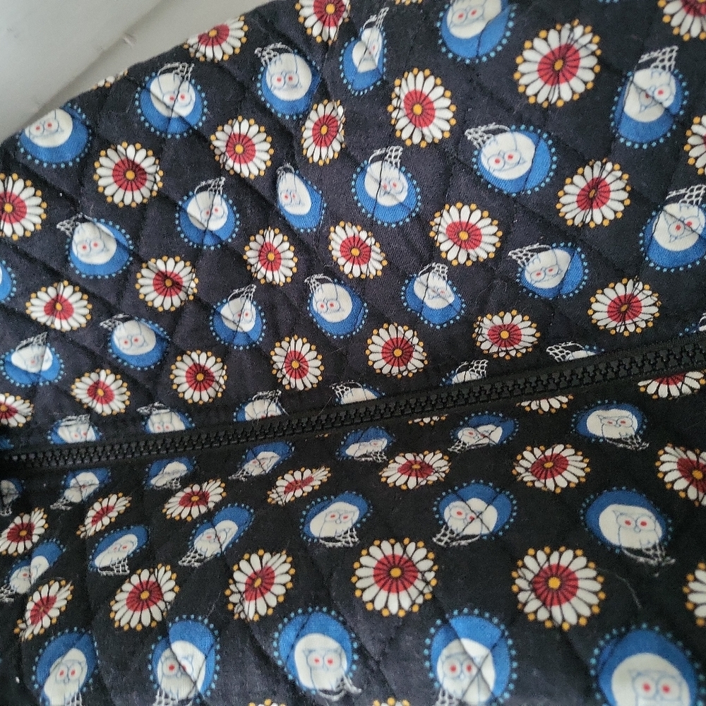 Vera Bradley Retired Night Owl  Quilted Overnight Duffle Travel Bag - Picture 6 of 15